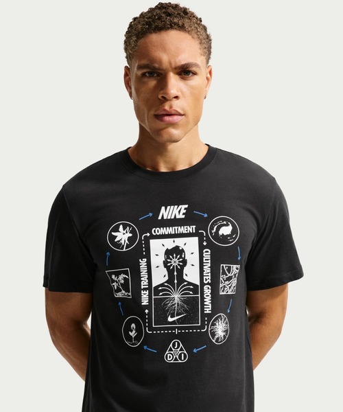 NIKE STD TRAIN MIND — футболка с коротким рукавом Nike, стандартная посадка