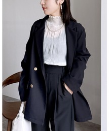 reca | チェック/ダブルテーラードジャケット(テーラードジャケット)