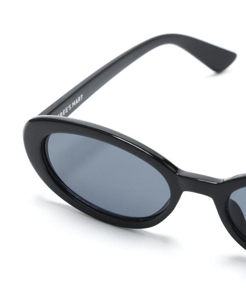FREE'S MART（フリーズマート）の「オーバルサングラス（サングラス・レディース・ブラック/ブラウン・ﾌﾘ-）」の11枚目の写真