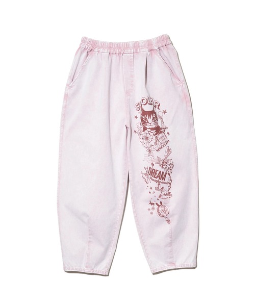 ScoLar（スカラー）の「ScoLar/スカラー　ヘビーウェイト 天竺パンツ（その他パンツ・レディース・ブラック/ピンク・FREE）」の11枚目の写真