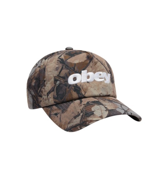 OBEY(オベイ)の「OBEY DELTA 5 PANEL SNAPBACK(キャップ・メンズ・ブラック/カーキ・FREE)」の2枚目の写真