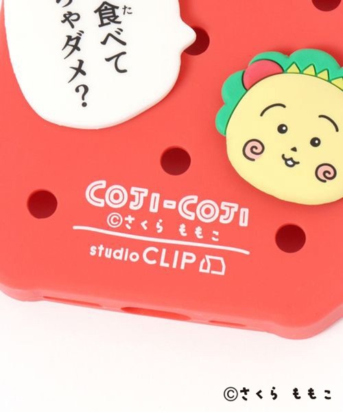 studio CLIP（スタディオクリップ）の「カスタムiPhoneケース[COJI‐COJIコラボ2026]（スマホケース/カバー・レディース・アイボリー/レッド・FREE）」の17枚目の写真