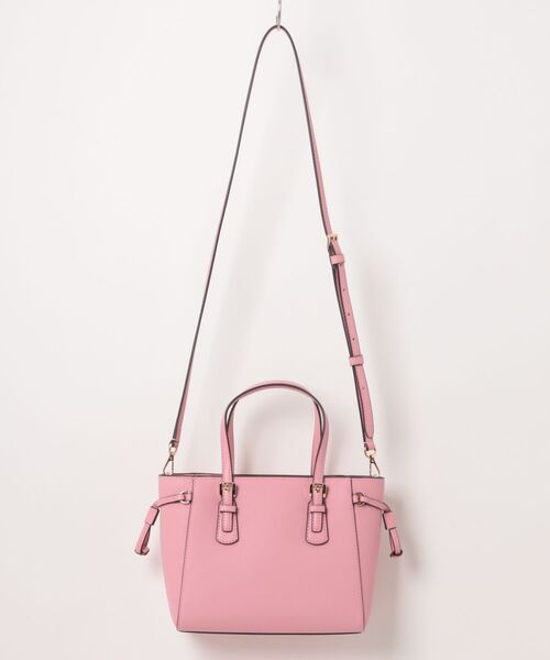 MICHAEL KORS（マイケルコース）の「VOYAGER コンバーチブル トップジップ トート エクストラスモール（トートバッグ・レディース・ピンク系・FREE）」の2枚目の写真