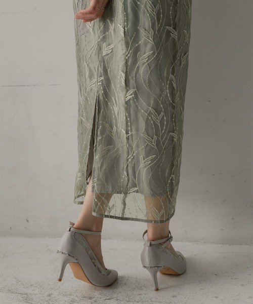 Dorry Doll(ドリードール)の「リーフレースセットドレス(ドレス・レディース・グレー/グリーン/ブラウン・MEDIUM)」の22枚目の写真