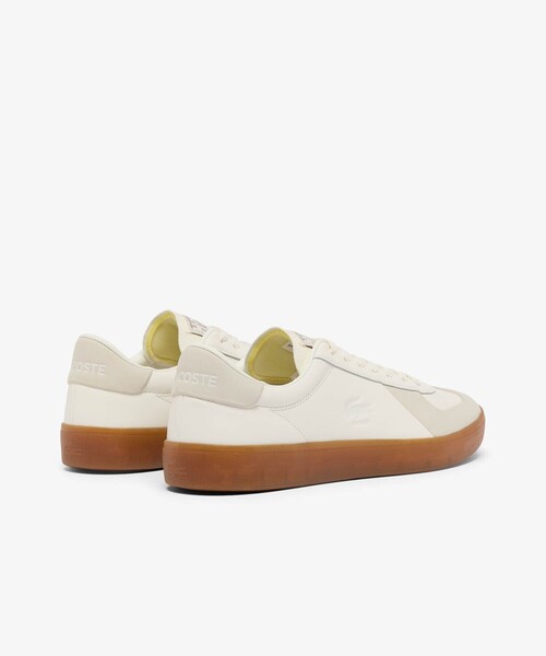 LACOSTE(ラコステ)の「メンズ BASESHOT PRO 1262APAC SMA スムースレザースニーカー(スニーカー・メンズ・オフホワイト・28.0cm/27.0cm/26.0cm/26.5cm/25.5cm/25.0cm/28.5cm)」の4枚目の写真