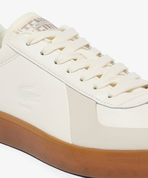 LACOSTE(ラコステ)の「メンズ BASESHOT PRO 1262APAC SMA スムースレザースニーカー(スニーカー・メンズ・オフホワイト・28.0cm/27.0cm/26.0cm/26.5cm/25.5cm/25.0cm/28.5cm)」の7枚目の写真