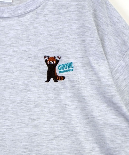 Burner(バーナー)の「【GROOVY STORE】WIDE Crew Neck T-Shirt ワンポイントロゴ刺繍(Tシャツ/カットソー・メンズ・ホワイト系その他2/イエロー系その他/ブラック/ミント/スミクロ/ダークネイビー/ブラック系3/ホワイト系その他/ホワイト/ダークグリーン/杢グレー/ブラック系2・L/M/LL)」の19枚目の写真