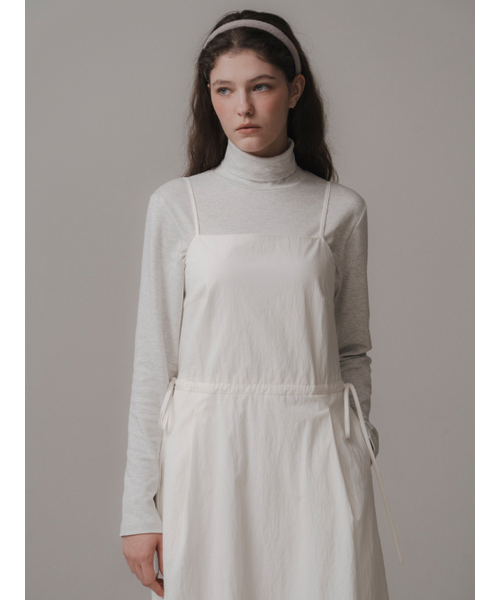 THEMITTEN(ザ・ミトン)の「Pino strap one-piece (white)(ワンピース・レディース・その他・FREE)」の2枚目の写真