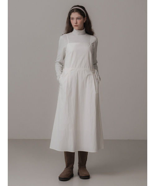 THEMITTEN(ザ・ミトン)の「Pino strap one-piece (white)(ワンピース・レディース・その他・FREE)」の3枚目の写真
