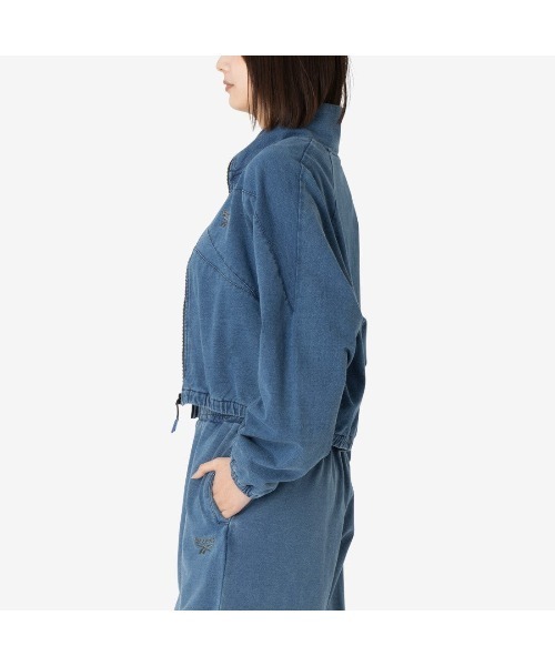 Reebok（リーボック）の「ベクターアイコン トラックジャケット / STREET SPORT VECTOR ICON TRACK JACKET（ブルゾン・レディース・ブルー・X-SMALL/SMALL/MEDIUM/LARGE）」の3枚目の写真