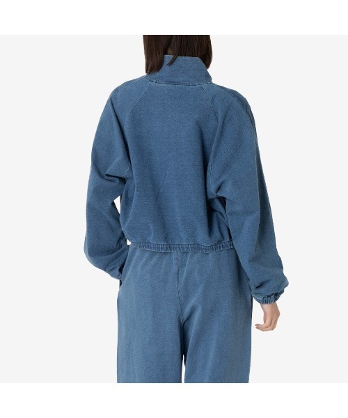 Reebok（リーボック）の「ベクターアイコン トラックジャケット / STREET SPORT VECTOR ICON TRACK JACKET（ブルゾン・レディース・ブルー・X-SMALL/SMALL/MEDIUM/LARGE）」の4枚目の写真