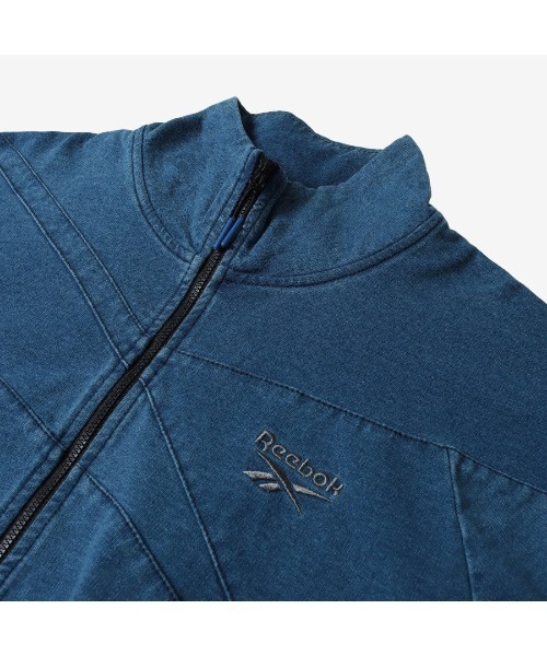 Reebok（リーボック）の「ベクターアイコン トラックジャケット / STREET SPORT VECTOR ICON TRACK JACKET（ブルゾン・レディース・ブルー・X-SMALL/SMALL/MEDIUM/LARGE）」の5枚目の写真