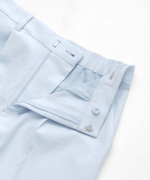 MACKINTOSH PHILOSOPHY（ﾏｯｷﾝﾄｯｼｭ ﾌｨﾛｿﾌｨｰ）の「【MP STANDARD TROUSERS 001 WIDE FIT】DRY OXFORD製（その他パンツ・レディース・ライトイエロー/ベージュ系その他/ダークネイビー/ブルー系その他7/チャコールグレー/オフホワイト/ブルー/ブラウン系その他4/カーキ・40/36/34/38/32）」の16枚目の写真