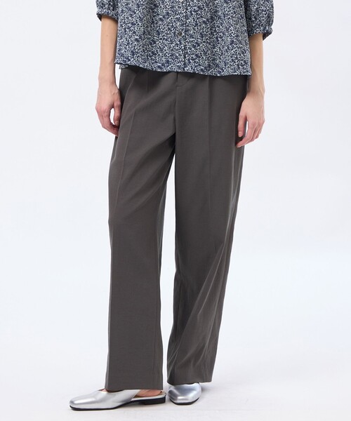 MACKINTOSH PHILOSOPHY（ﾏｯｷﾝﾄｯｼｭ ﾌｨﾛｿﾌｨｰ）の「【MP STANDARD TROUSERS 001 WIDE FIT】DRY OXFORD製（その他パンツ・レディース・ライトイエロー/ベージュ系その他/ダークネイビー/ブルー系その他7/チャコールグレー/オフホワイト/ブルー/ブラウン系その他4/カーキ・40/36/34/38/32）」の16枚目の写真