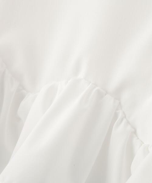 a/mie（アミー）の「＜ａ＞ホイップフリルシャツ / 1216119301（シャツ/ブラウス・レディース・ホワイト/ブルー・FREE）」の15枚目の写真