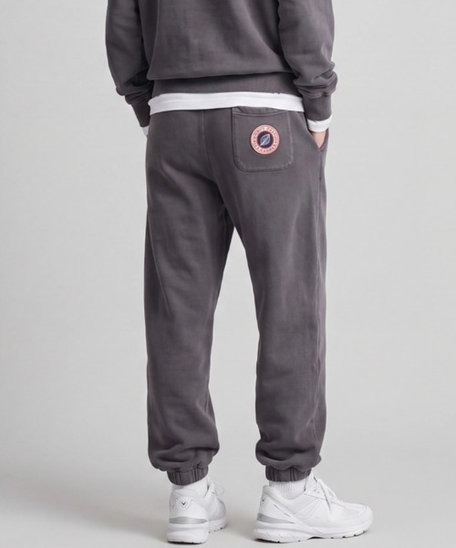 SWEET PANTS(スイートパンツ)の「【SE1】【SWEET PANTS/スイートパンツ】 URBAN OVERJOGG SWEAT PANTS(スウェットパンツ・レディース・グレー/カーキ/Black・S/L/M)」の2枚目の写真