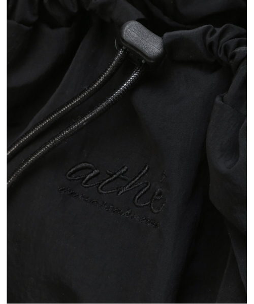 athe（アテ）の「[RUBAN] ブラックリボンバックパック兼ショルダーバッグ S AABA6FF11BK（ショルダーバッグ・レディース・ブラック・FREE）」の10枚目の写真