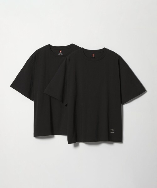 セール】【別注】＜Hanes×CITEN＞2パックロゴT（Tシャツ/カットソー