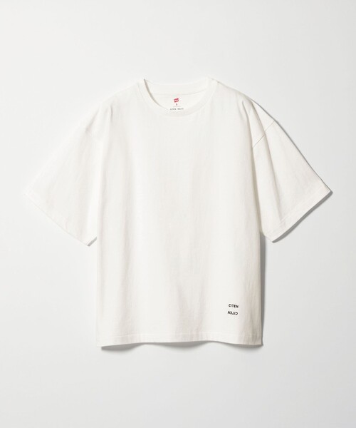 HANES(ヘインズ)の「【別注】<Hanes×CITEN>2パックロゴT(Tシャツ/カットソー・メンズ・ホワイト/ブラック/その他1・M/S/L)」の4枚目の写真