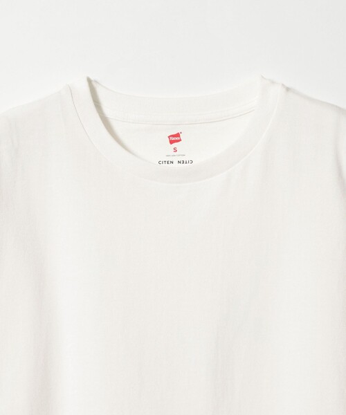 HANES(ヘインズ)の「【別注】<Hanes×CITEN>2パックロゴT(Tシャツ/カットソー・メンズ・ホワイト/ブラック/その他1・M/S/L)」の6枚目の写真