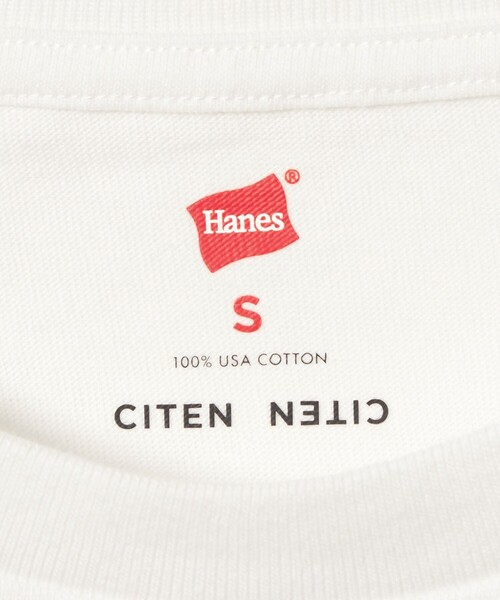 HANES(ヘインズ)の「【別注】<Hanes×CITEN>2パックロゴT(Tシャツ/カットソー・メンズ・ホワイト/ブラック/その他1・M/S/L)」の10枚目の写真
