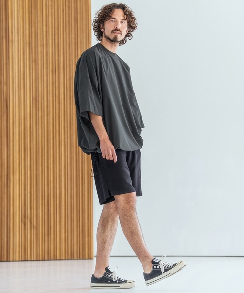 Magine（マージン）の「mt10395-Dot Air Fabric T-Shirt Tシャツ(MGN-261-041)（Tシャツ/カットソー・メンズ・ネイビー/チャコール/ブラック・44/46/48）」の6枚目の写真