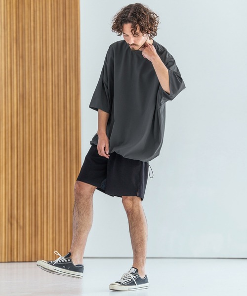 Magine(マージン)の「mt10395-Dot Air Fabric T-Shirt Tシャツ(MGN-261-041)(Tシャツ/カットソー・メンズ・ネイビー/チャコール/ブラック・44/46/48)」の7枚目の写真