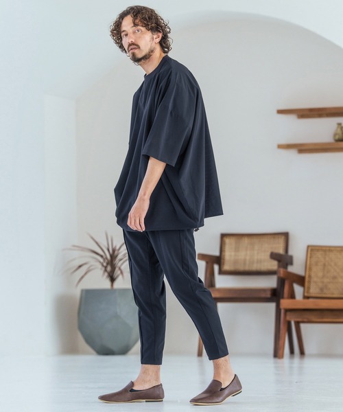 Magine（マージン）の「mt10395-Dot Air Fabric T-Shirt Tシャツ(MGN-261-041)（Tシャツ/カットソー・メンズ・ネイビー/チャコール/ブラック・44/46/48）」の17枚目の写真
