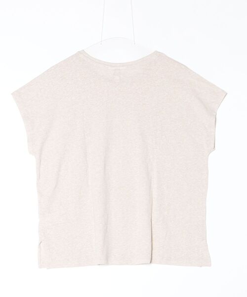 BANANA REPUBLIC FACTORY STORE(バナナリパブリック ファクトリーストア)の「BANANA REPUBLIC FACTORY STORE リネンブレンド キャップスリーブ Tシャツ(Tシャツ/カットソー・レディース・ベージュ/ネイビー/ホワイト・M/XS/S)」の8枚目の写真