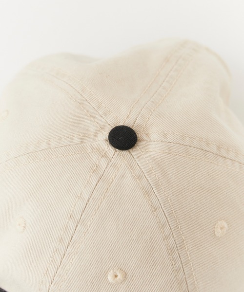 OK YESTERDAY(オッケーイエスタデイ)の「OK YESTERDAY / オーケー イエスタデイ 2トーンベースボールキャップ / Two-Tone Baseball Cap 2026年 夏 夏服(キャップ・メンズ・ブラック/ネイビー/レッド・FREE)」の14枚目の写真