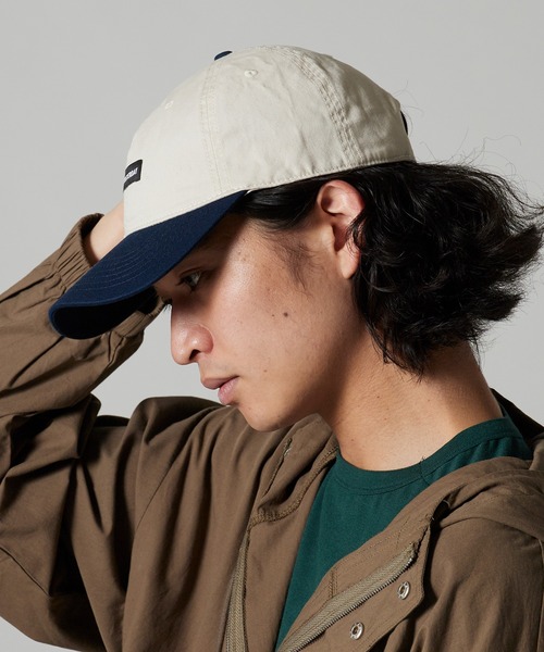 OK YESTERDAY(オッケーイエスタデイ)の「OK YESTERDAY / オーケー イエスタデイ 2トーンベースボールキャップ / Two-Tone Baseball Cap 2026年 夏 夏服(キャップ・メンズ・ブラック/ネイビー/レッド・FREE)」の22枚目の写真