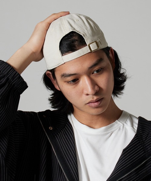 OK YESTERDAY(オッケーイエスタデイ)の「OK YESTERDAY / オーケー イエスタデイ 2トーンベースボールキャップ / Two-Tone Baseball Cap 2026年 夏 夏服(キャップ・メンズ・ブラック/ネイビー/レッド・FREE)」の11枚目の写真