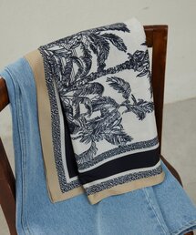 GALLARDAGALANTE | プリントリバーシブルスカーフ(マフラー)