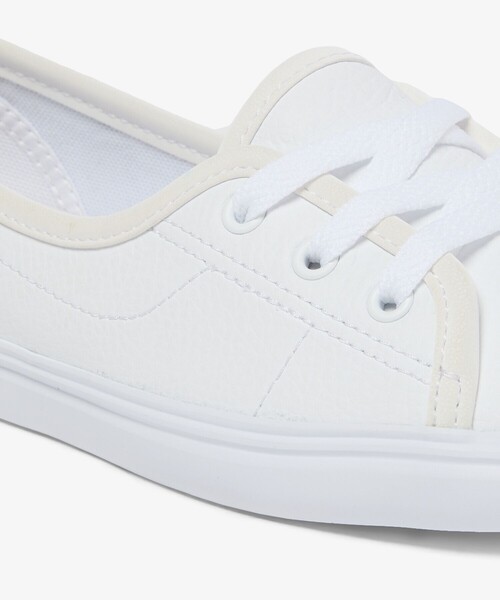 LACOSTE（ラコステ）の「レディース MEDIAN LTH 126 1 SFA バレエシューズ スニーカー（スニーカー・レディース・ホワイト/ブラック×ホワイト・23.5cm/24.0cm/23.0cm/22.5cm/25.5cm/24.5cm）」の15枚目の写真
