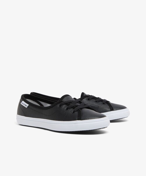 LACOSTE（ラコステ）の「レディース MEDIAN LTH 126 1 SFA バレエシューズ スニーカー（スニーカー・レディース・ホワイト/ブラック×ホワイト・23.5cm/24.0cm/23.0cm/22.5cm/25.5cm/24.5cm）」の16枚目の写真