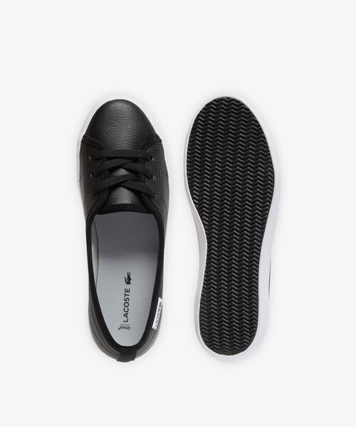 LACOSTE（ラコステ）の「レディース MEDIAN LTH 126 1 SFA バレエシューズ スニーカー（スニーカー・レディース・ホワイト/ブラック×ホワイト・23.5cm/24.0cm/23.0cm/22.5cm/25.5cm/24.5cm）」の18枚目の写真