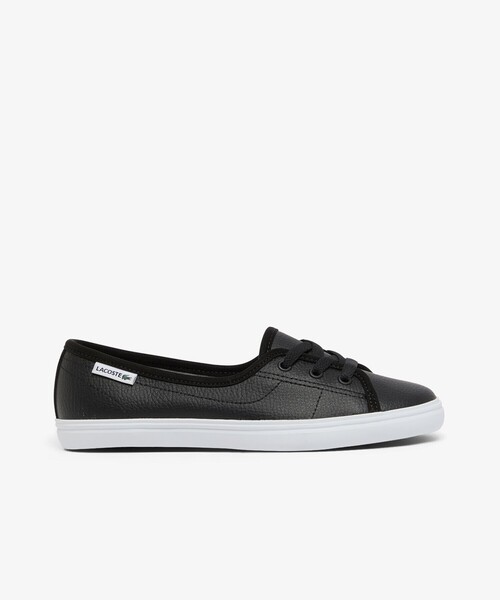 LACOSTE（ラコステ）の「レディース MEDIAN LTH 126 1 SFA バレエシューズ スニーカー（スニーカー・レディース・ホワイト/ブラック×ホワイト・23.5cm/24.0cm/23.0cm/22.5cm/25.5cm/24.5cm）」の10枚目の写真