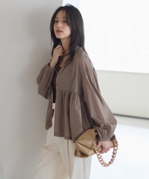 model：161cm 着用サイズ：FREE