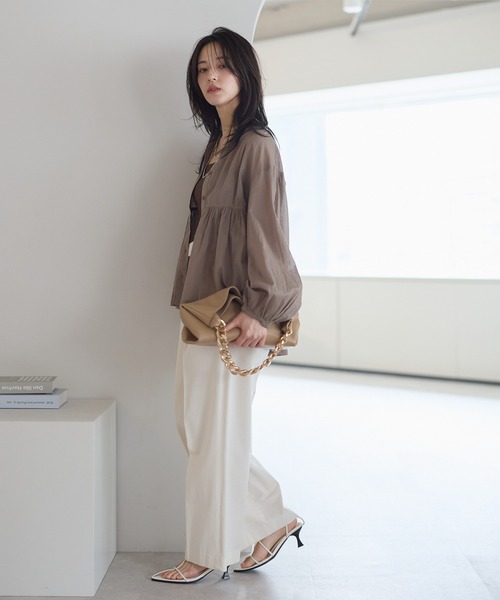 model：161cm 着用サイズ：FREE