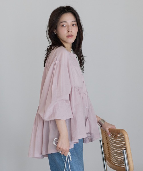 model：161cm 着用サイズ：FREE