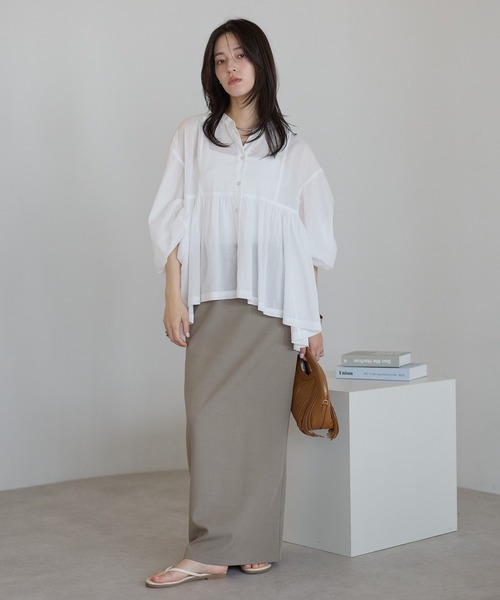 model：161cm 着用サイズ：FREE