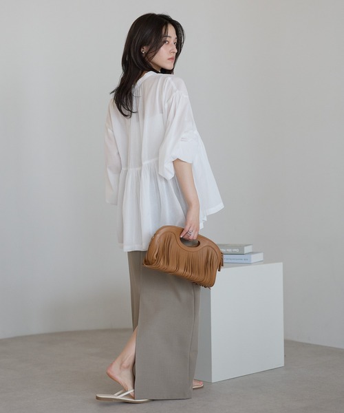 model：161cm 着用サイズ：FREE