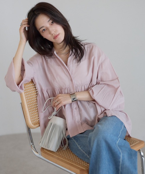 model：161cm 着用サイズ：FREE