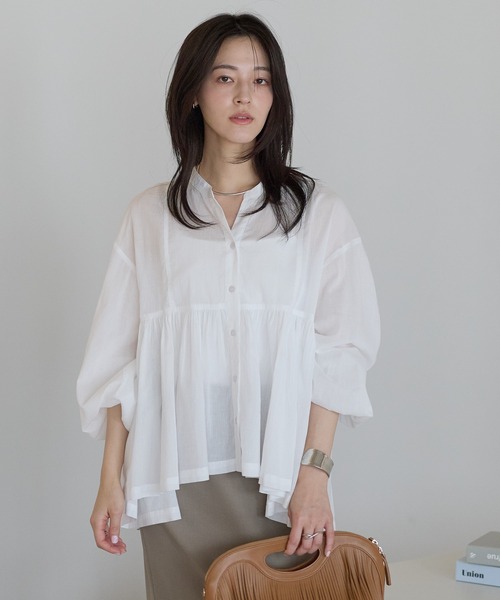 model：161cm 着用サイズ：FREE