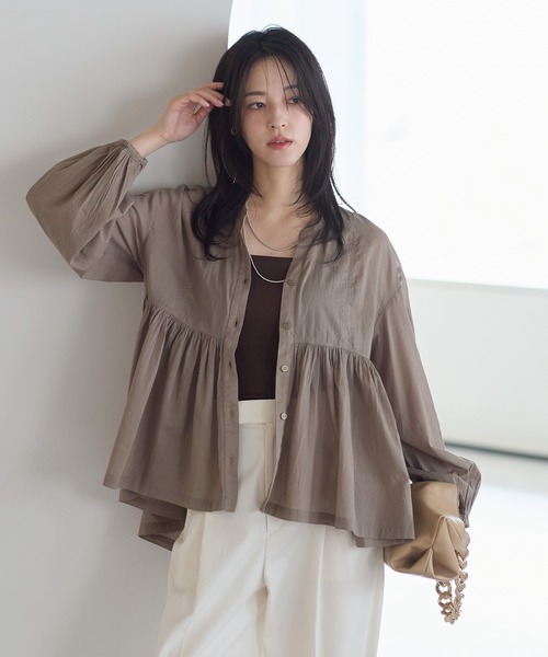 model：161cm 着用サイズ：FREE