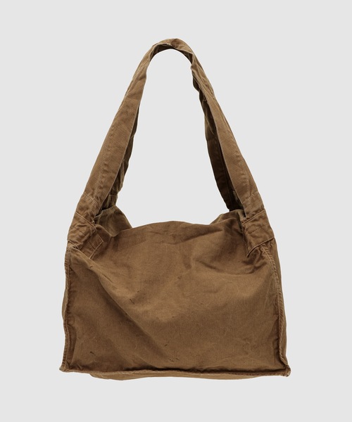 BOW WOW(バウワウ)の「THE BOW WOW JOURNAL NEWSPAPER BAG AGED(ショルダーバッグ・メンズ・ブラウン・ONE SIZE)」の2枚目の写真