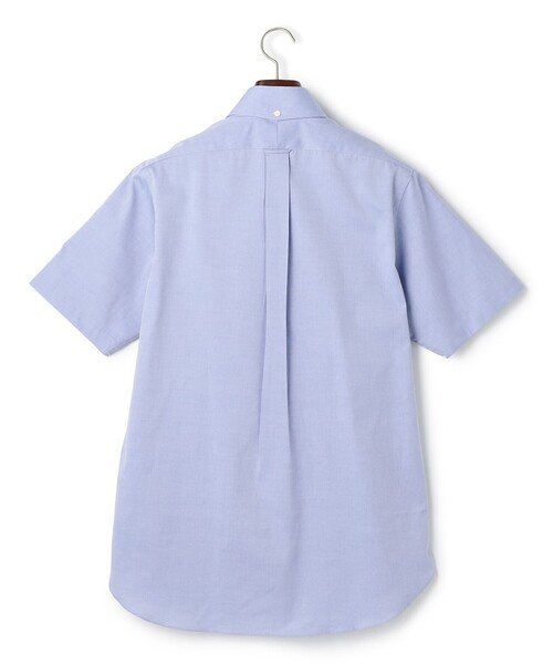 J.PRESS(ジェイプレス)の「【PREMIUM PLEATS / 形態安定】ピンオックス 半袖シャツ / B.D.(シャツ/ブラウス・メンズ・ホワイト系/ダルブルー系・SMALL/MEDIUM/LARGE/X-LARGE)」の4枚目の写真