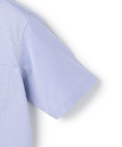 J.PRESS(ジェイプレス)の「【PREMIUM PLEATS / 形態安定】ピンオックス 半袖シャツ / B.D.(シャツ/ブラウス・メンズ・ホワイト系/ダルブルー系・SMALL/MEDIUM/LARGE/X-LARGE)」の6枚目の写真