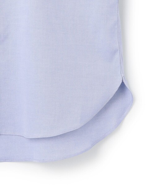 J.PRESS(ジェイプレス)の「【PREMIUM PLEATS / 形態安定】ピンオックス 半袖シャツ / B.D.(シャツ/ブラウス・メンズ・ホワイト系/ダルブルー系・SMALL/MEDIUM/LARGE/X-LARGE)」の7枚目の写真