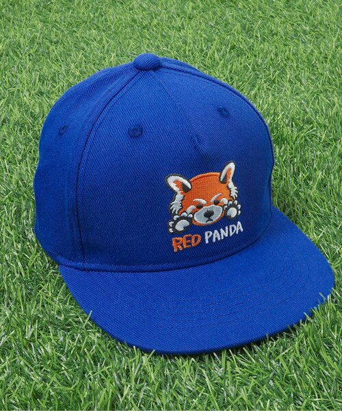 BREEZE（ブリーズ）の「旭山動物園応援商品 刺繍キャップ（キャップ・キッズ・ブラック/ブルー・50/54/58）」の2枚目の写真